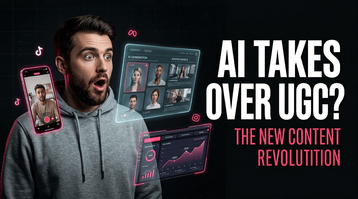 L'évolution du format UGC en publicité : de l'authenticité à la génération par IA